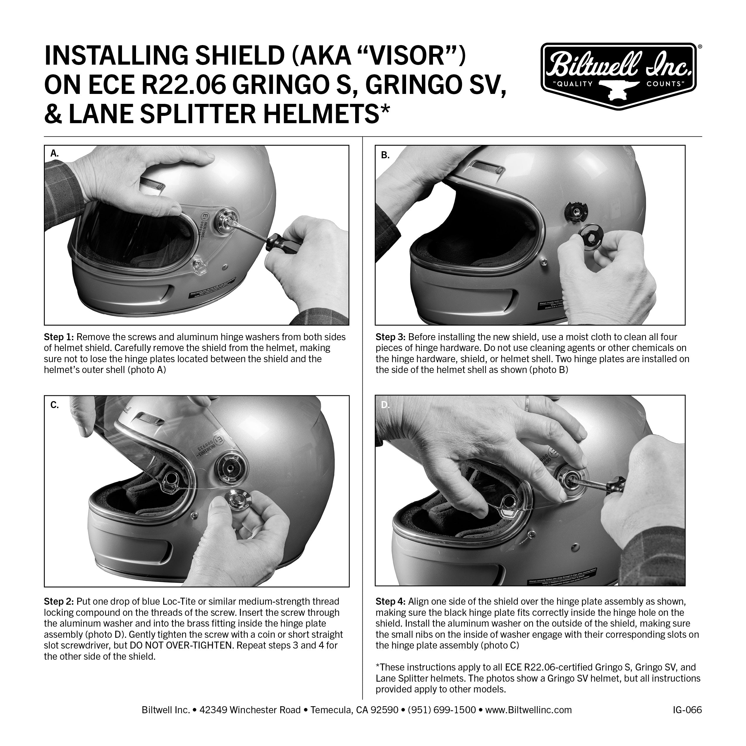 Lane Splitter ECE R22.06 Helmet - Flat Black
