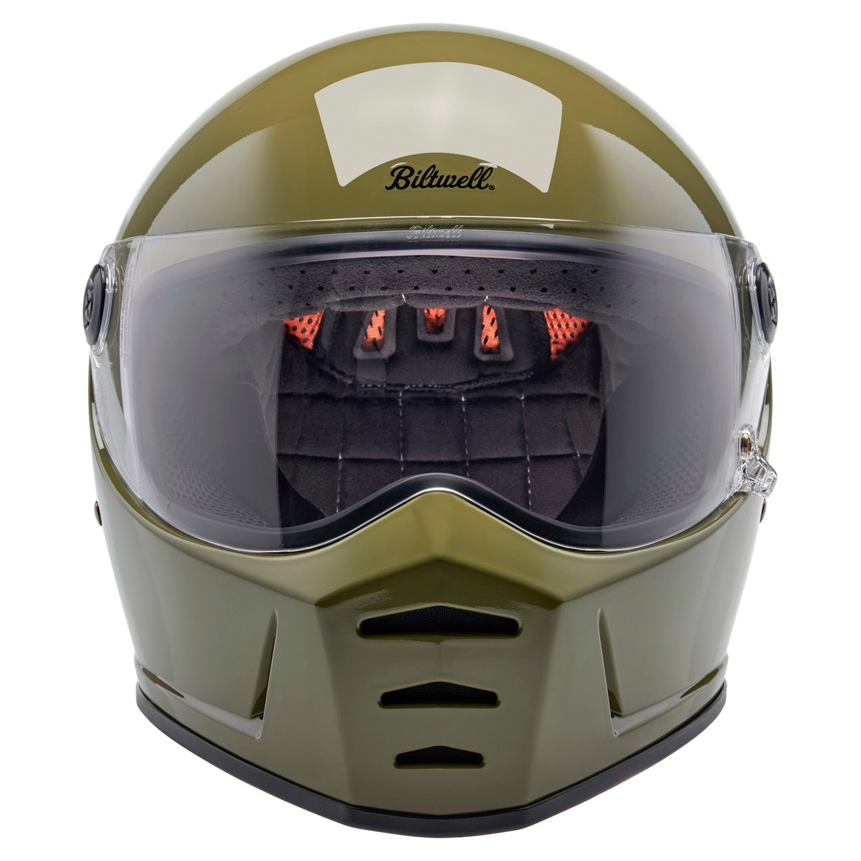 Lane Splitter ECE R22.06 Helmet - Gloss Olive Green